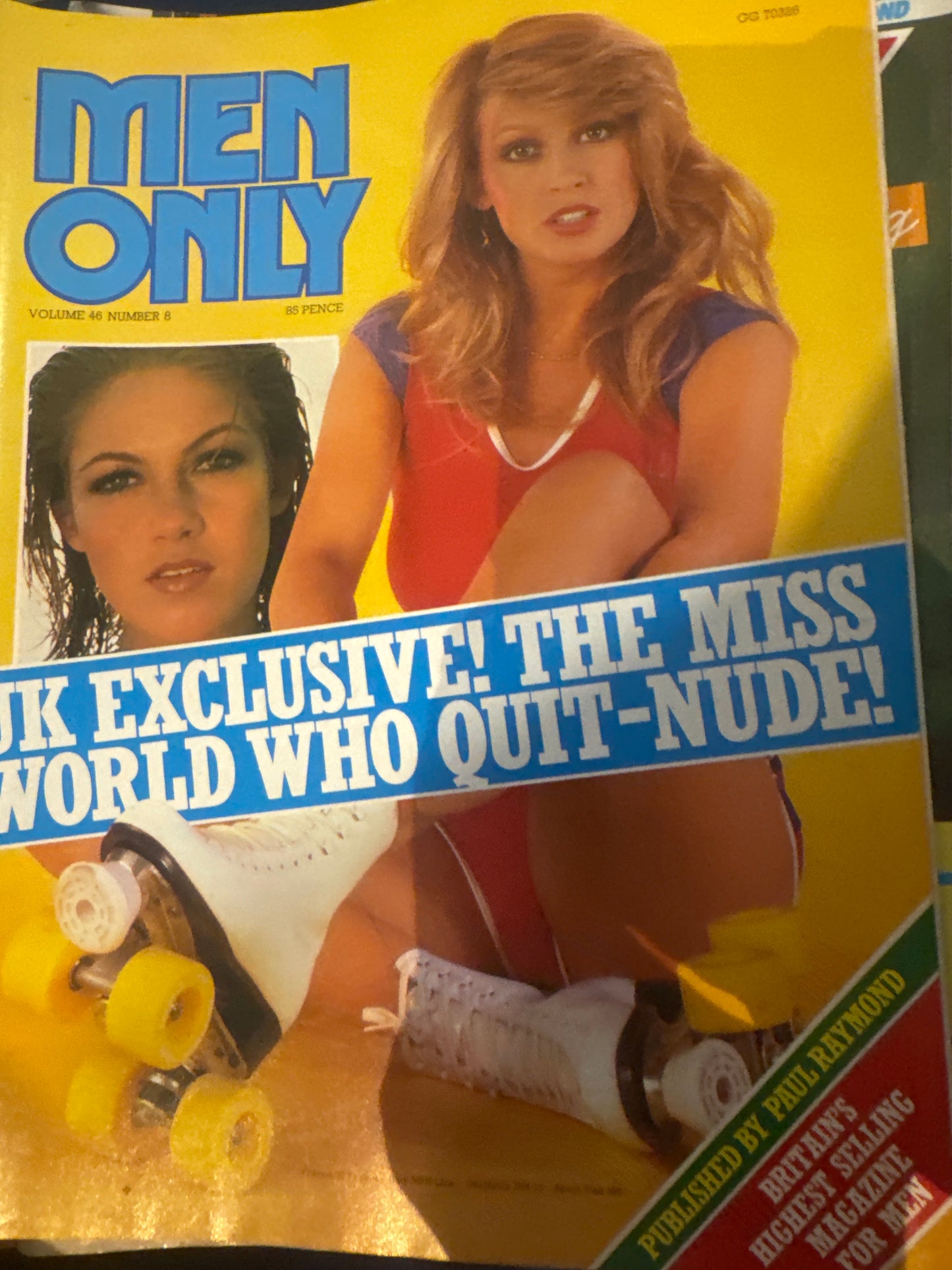 Vintage Men Only Magazine Volume 46 Number 8 80s Adult Pornographic Magazine