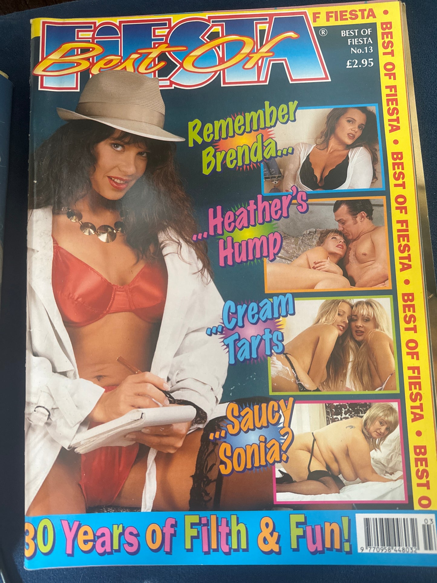 Vintage The Best of Fiesta Magazine Number 13 90s Adult Pornographic Magazine