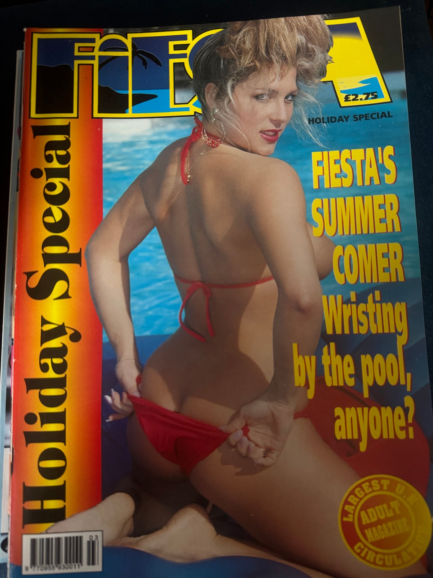 Vintage Fiesta Magazine Holiday Special 90s Adult Pornographic Magazine