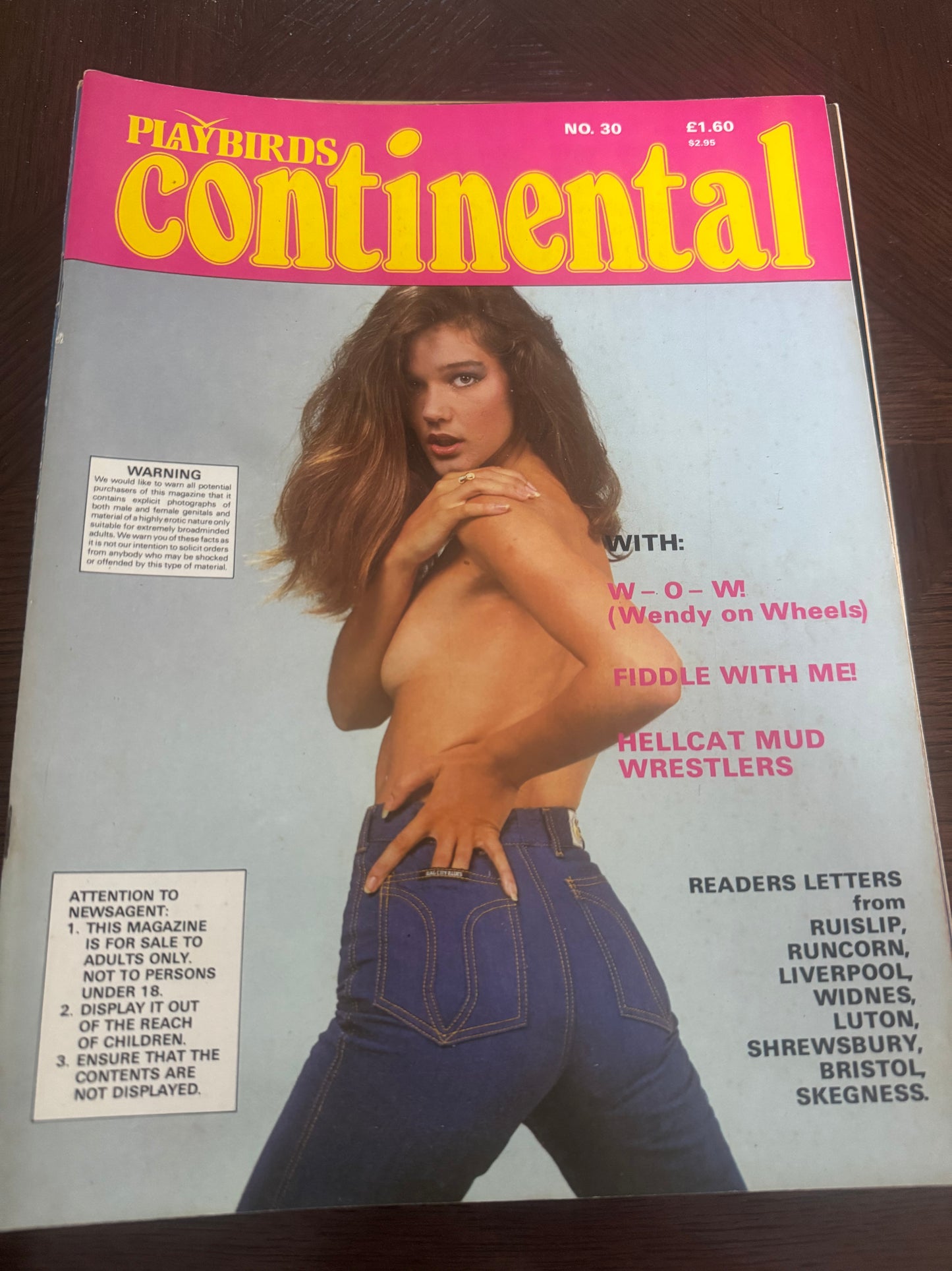 Vintage Playbirds Continental Magazine No 30 70s Adult Pornographic Magazine