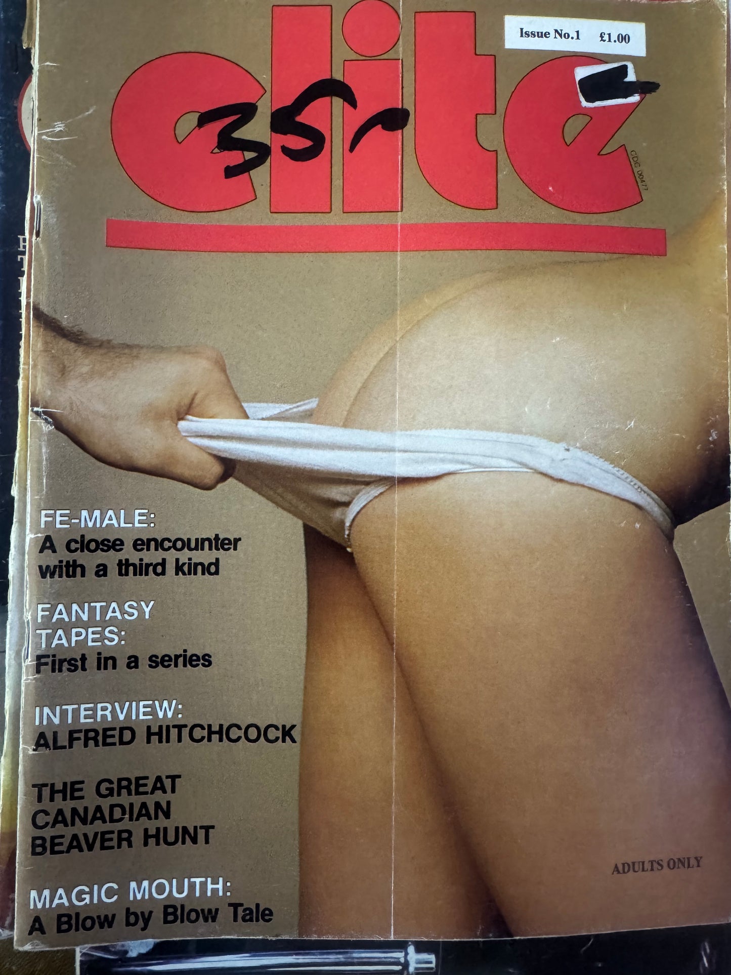 Vintage Elite Magazine Volume 4 Number 9 Fantasy Tapes 1978 70s Adult Pornographic Magazine