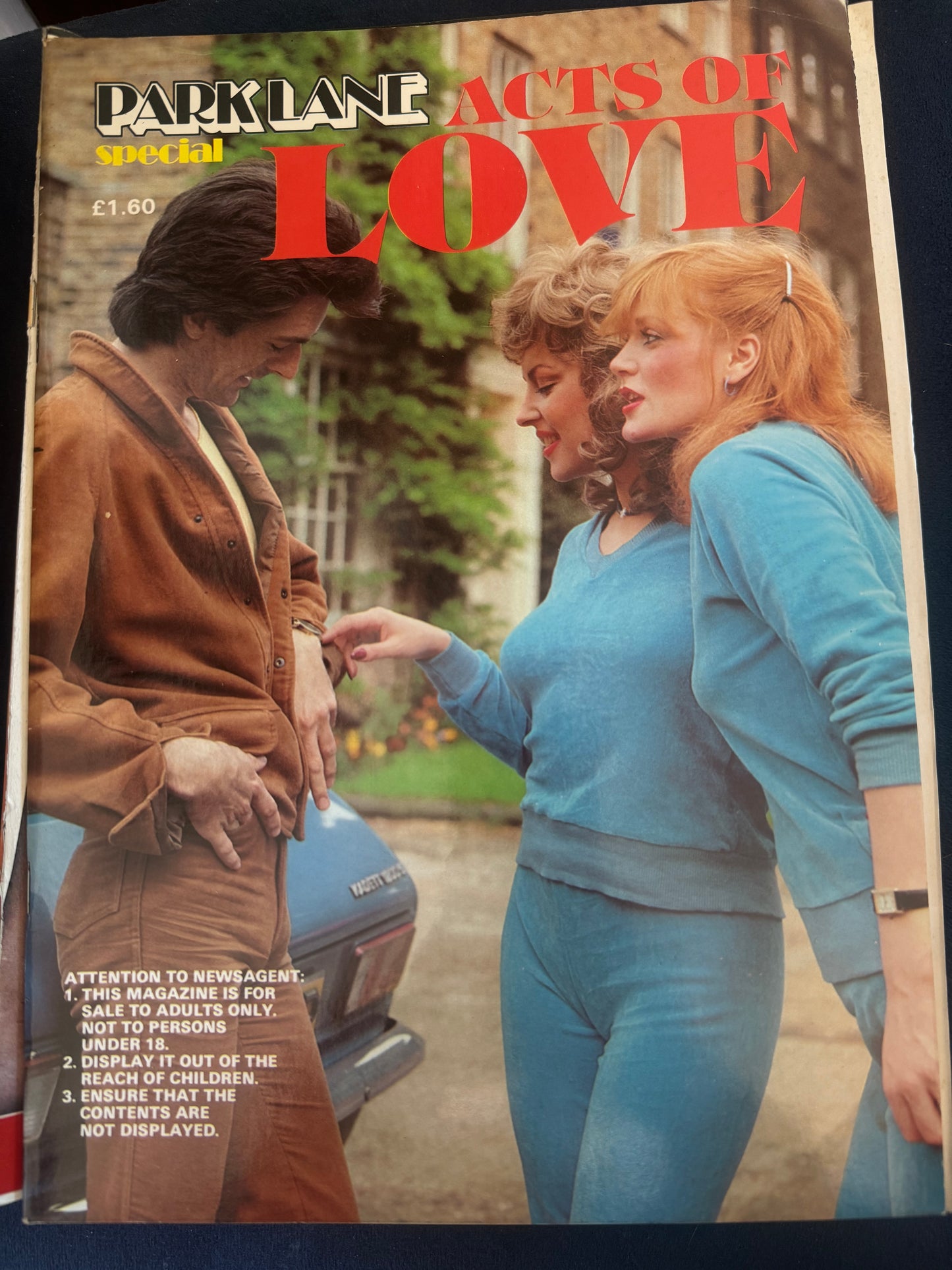 Vintage Parklane Acts of Love Special 70s Adult Pornographic Magazine