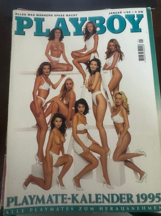 Vintage Playboy Magazine April 2001 00s  Adult Pornographic Magazine German Edition