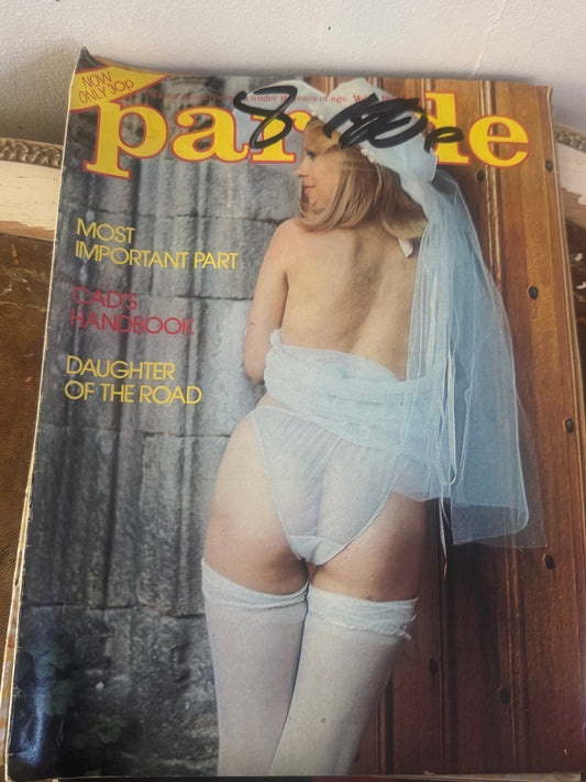 Vintage Parade Magazine 1976 Daughter of The Road 70s Adult Pornographic Magazine