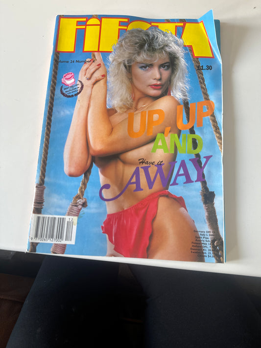 Vintage Fiesta Magazine Volume 24 Number 4 90s Adult Pornographic Magazine