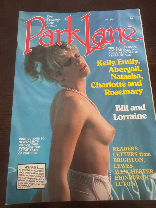 Vintage Park Lane Magazine No 48   70s Adult Pornographic Magazine