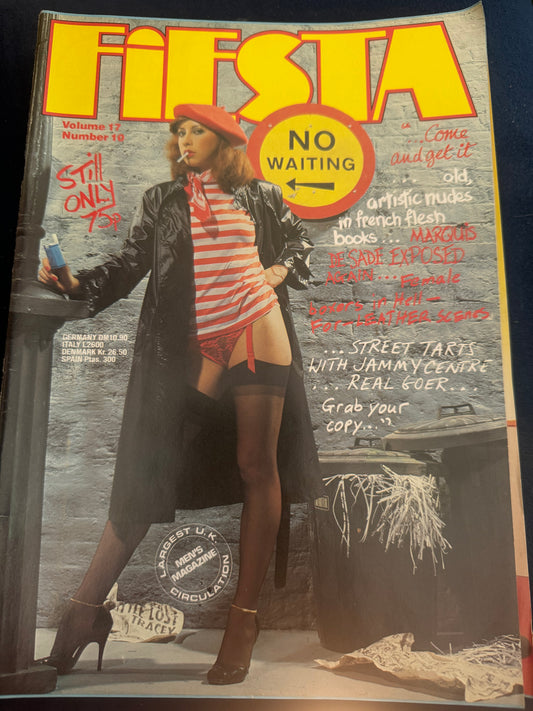 Vintage Fiesta Magazine Volume 17 Number 10 Come and Get It 80s Adult Pornographic Magazine